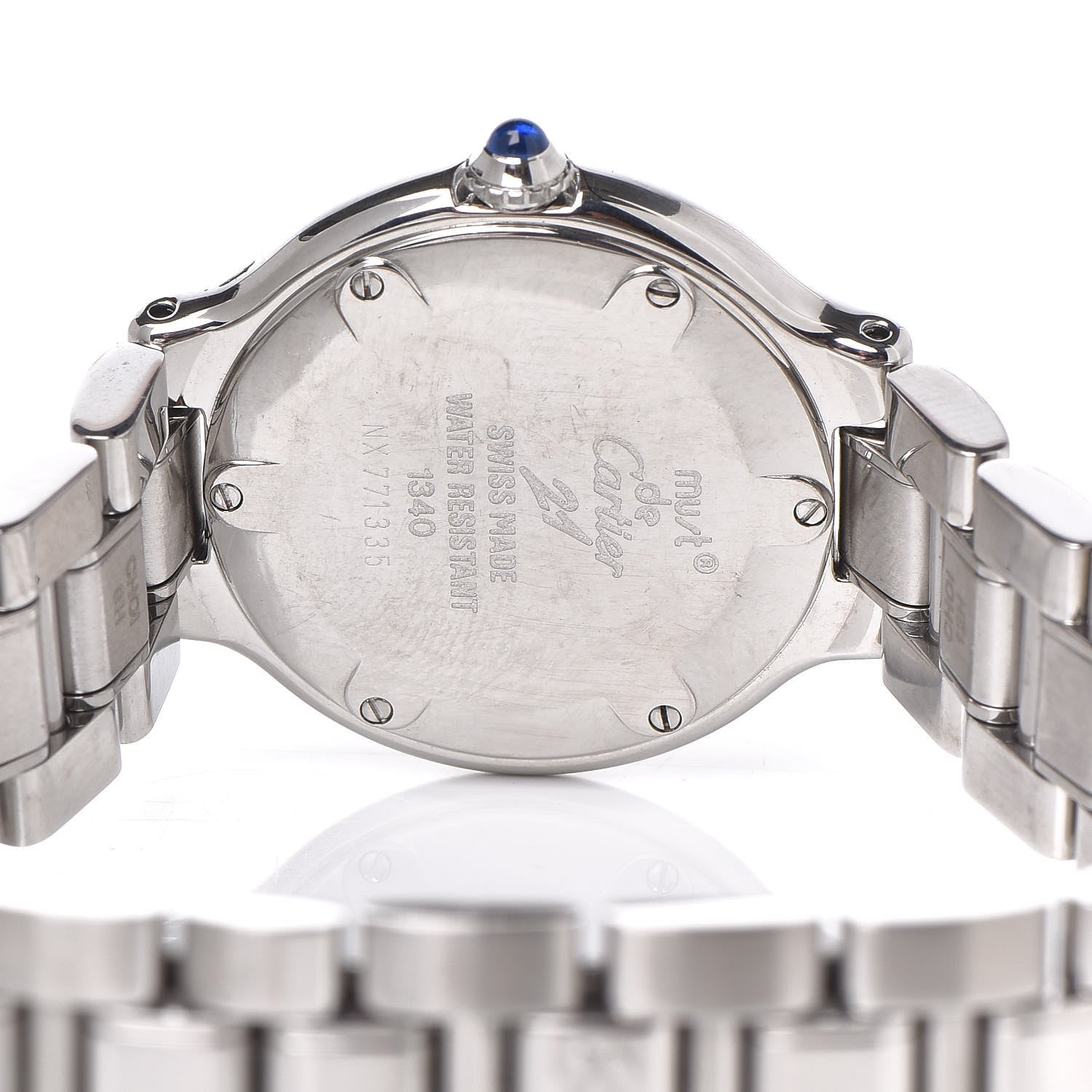 Cartier Stainless Steel 28mm Must De 21 Quartz Watch 5 of 7