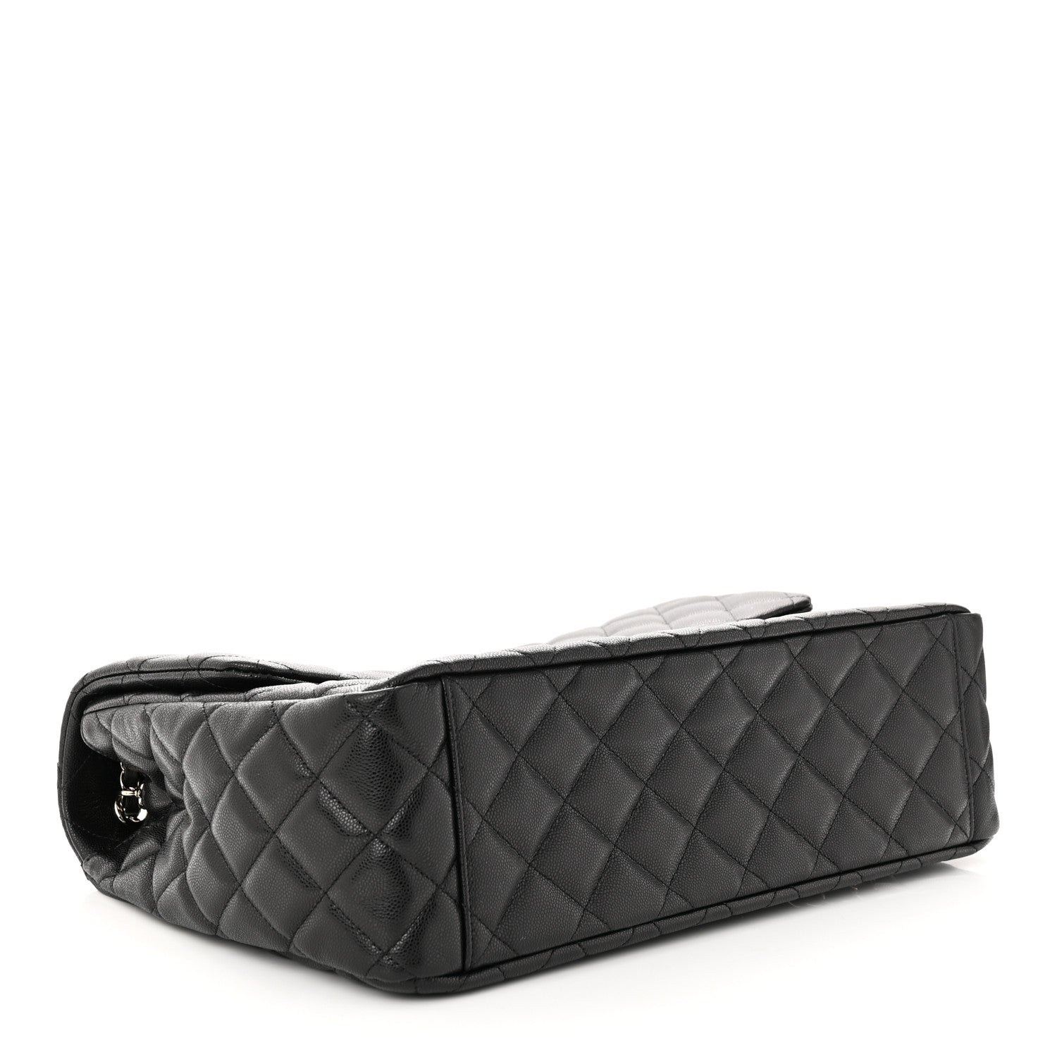 Chanel Caviar Quilted Small XXL Travel Flap Bag Black 4 of 11