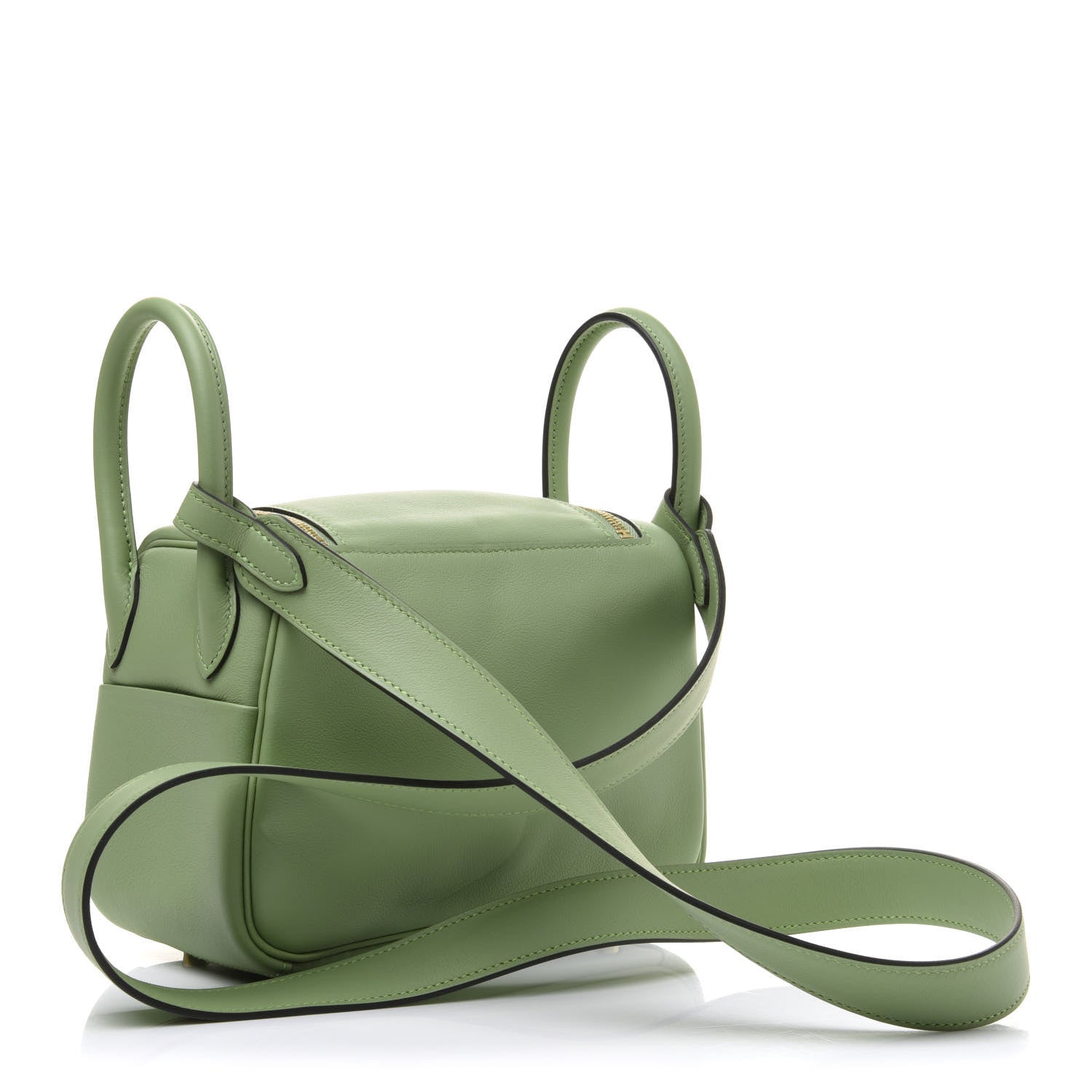 Hermes Swift Mini Lindy 20 Vert Criquet 3 of 11