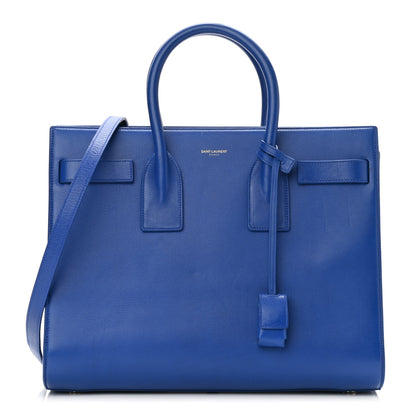 Saint Laurent Calfskin Small Sac De Jour Outremer 1 of 12