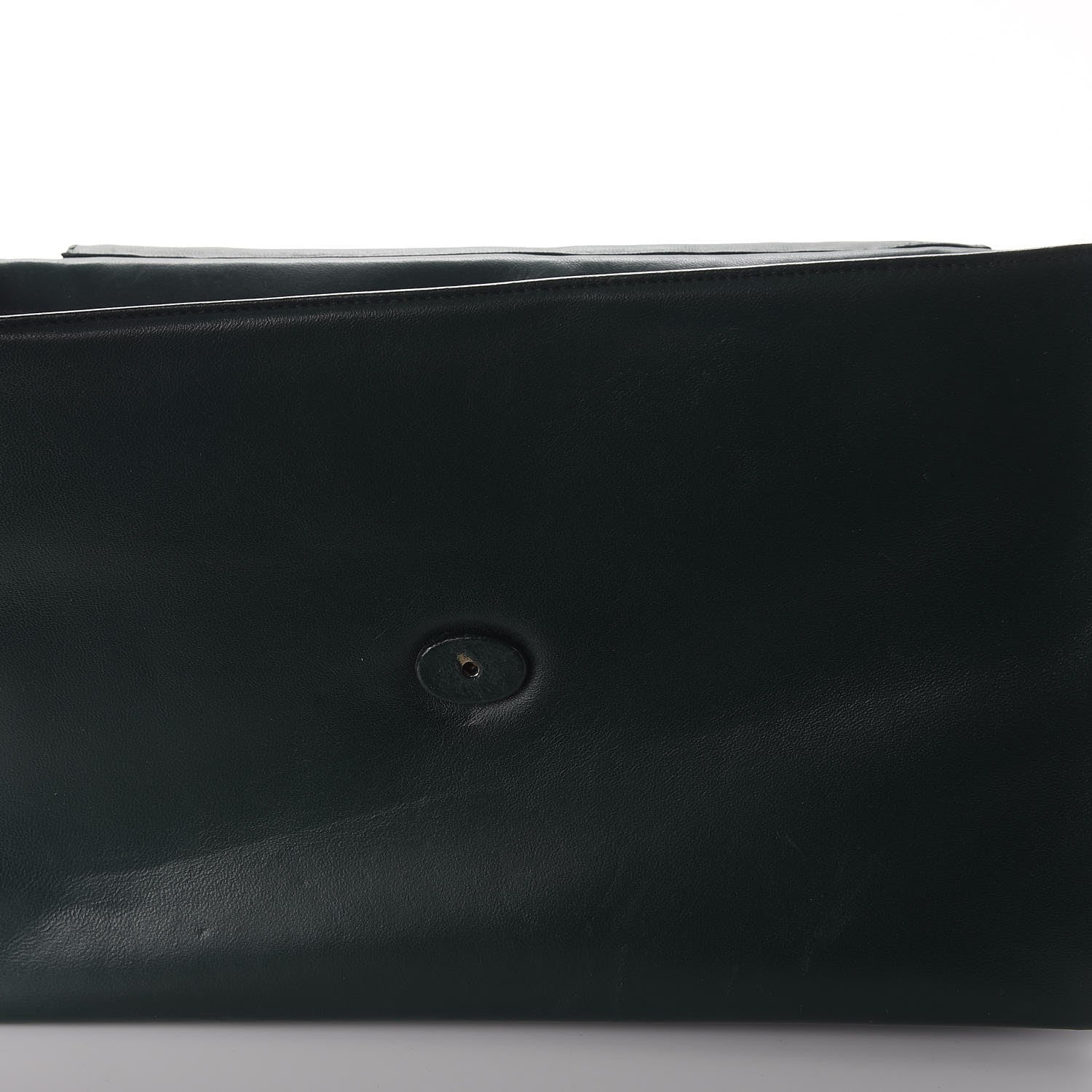 Chanel Lambskin CC Single Flap Green 9 of 17