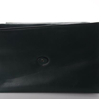 Chanel Lambskin CC Single Flap Green 9 of 17