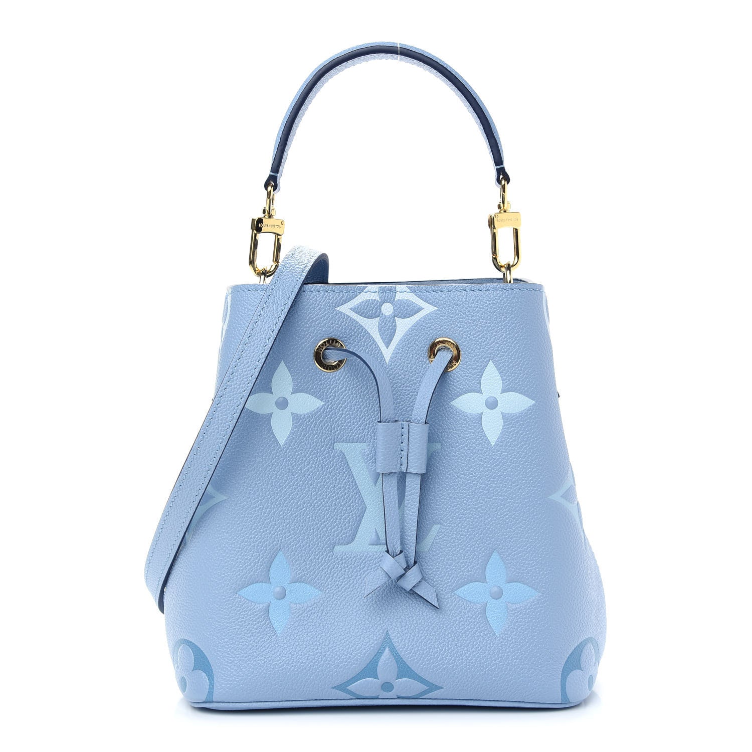 Louis Vuitton Empreinte Monogram Giant By The Pool Neonoe BB Summer Blue 1 of 8