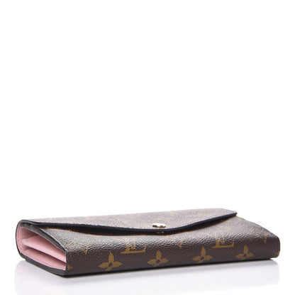 Louis Vuitton Monogram Sarah Wallet NM Rose Ballerine 4 of 7