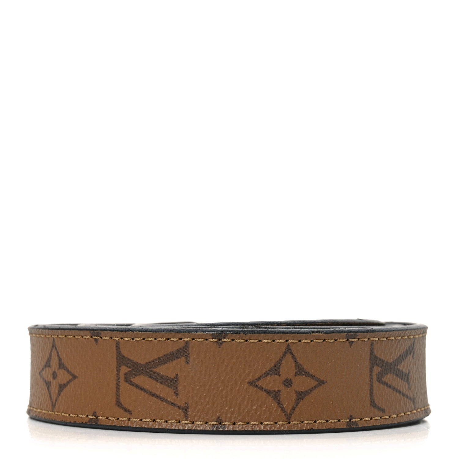 Louis Vuitton Reverse Monogram Bandouliere Shoulder Strap XL Black 2 of 4