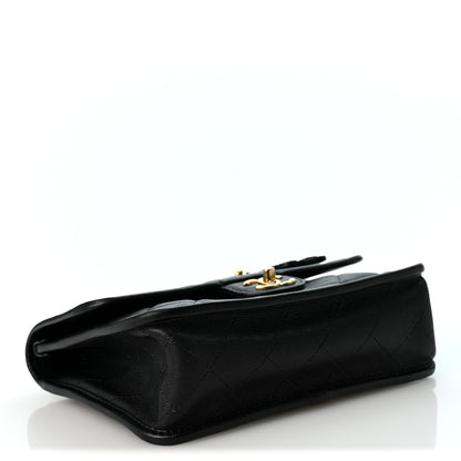 Chanel Caviar Quilted School Memory Small Top Handle Flap Black 4 of 9