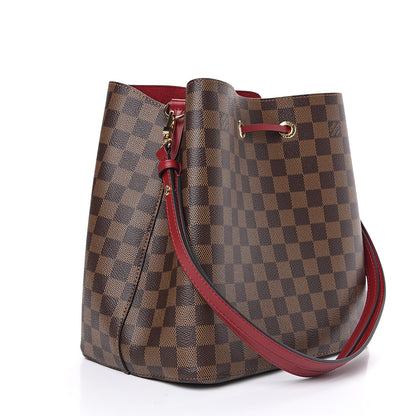 Louis Vuitton Damier Ebene Neonoe MM Cherry Berry 2 of 7