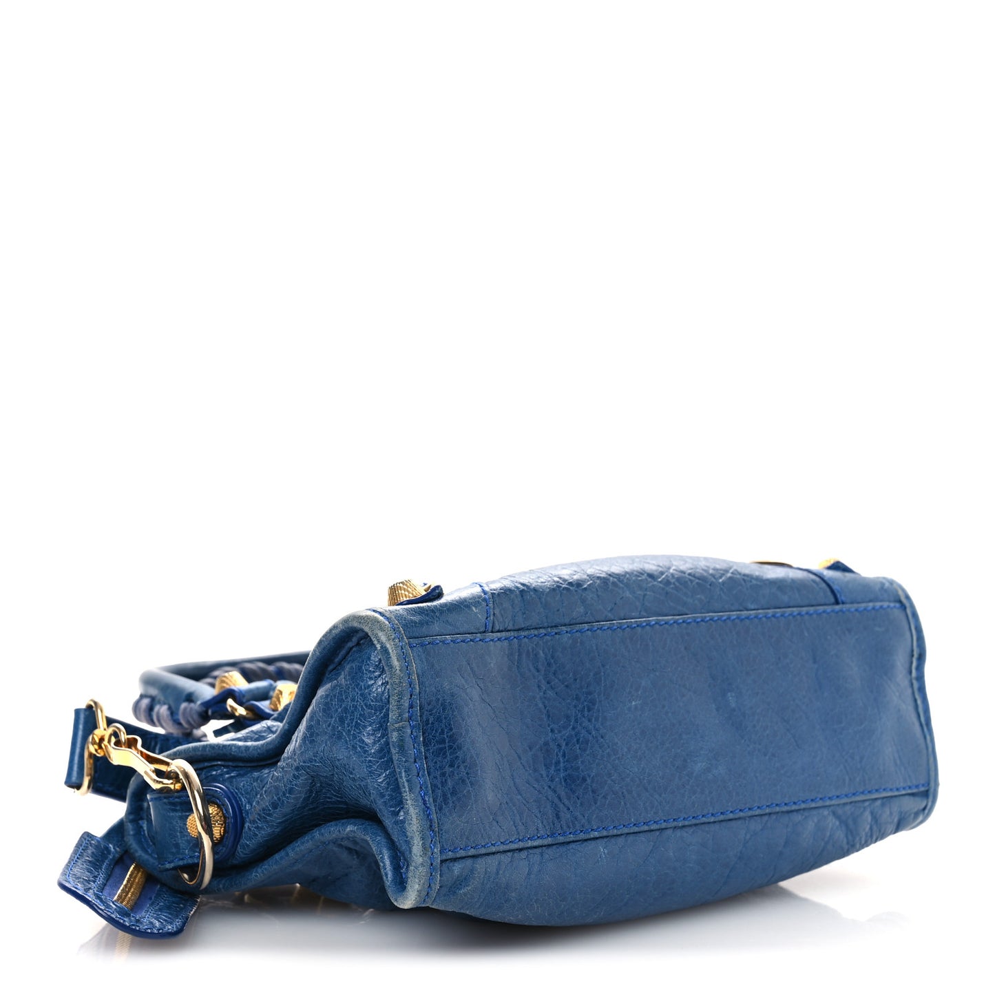 Agneau Giant 12 Gold Hardware Mini City Bleu Lazuli