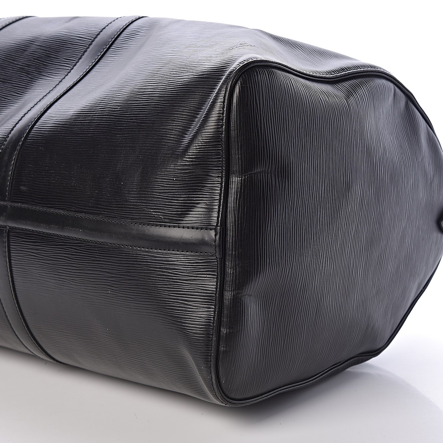 Louis Vuitton Epi Keepall 55 Black 10 of 14