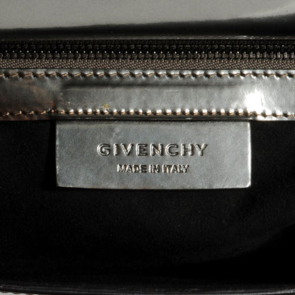Givenchy Metallic Calfskin Mini Pandora Box Crossbody Bag Gunmetal 6 of 10