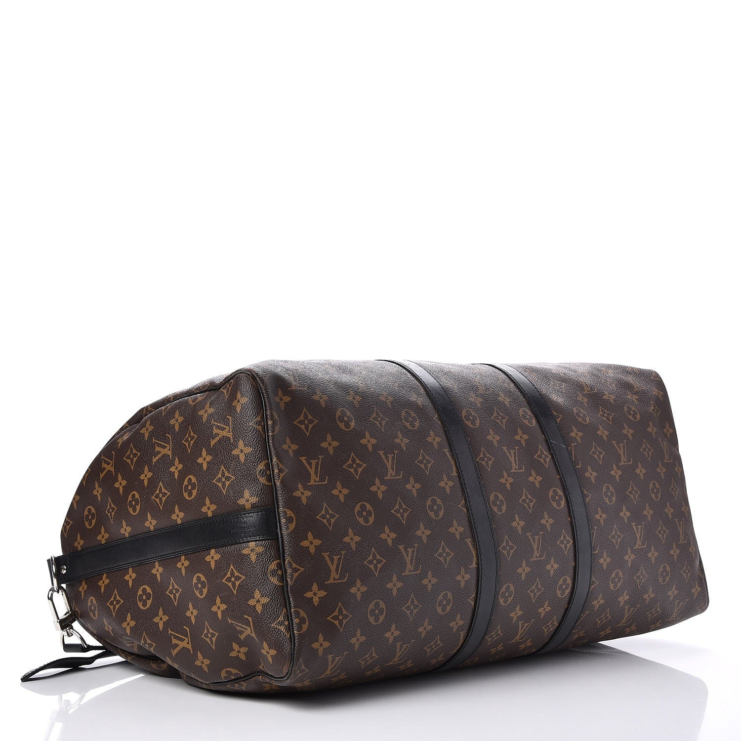 Louis Vuitton Monogram Macassar Keepall Bandouliere 55 4 of 7