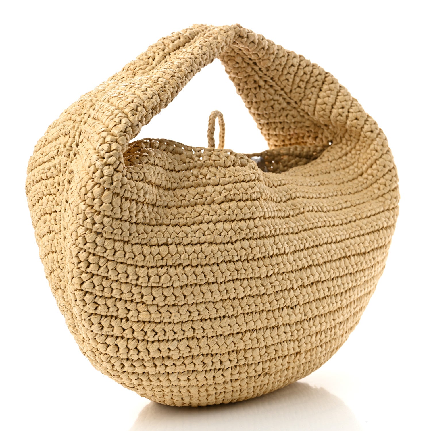 Khaite Raffia Olivia Hobo Natural 3 of 9