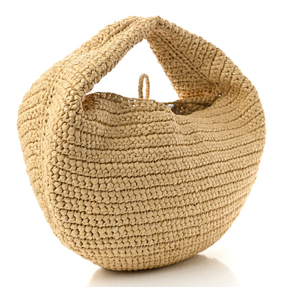 Khaite Raffia Olivia Hobo Natural 3 of 9