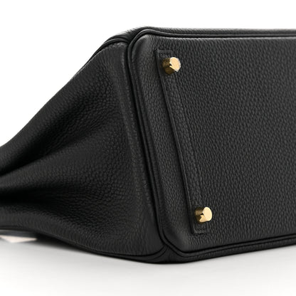 Hermes Togo Swift Canvas 3 in 1 Birkin 30 Black 12 of 17