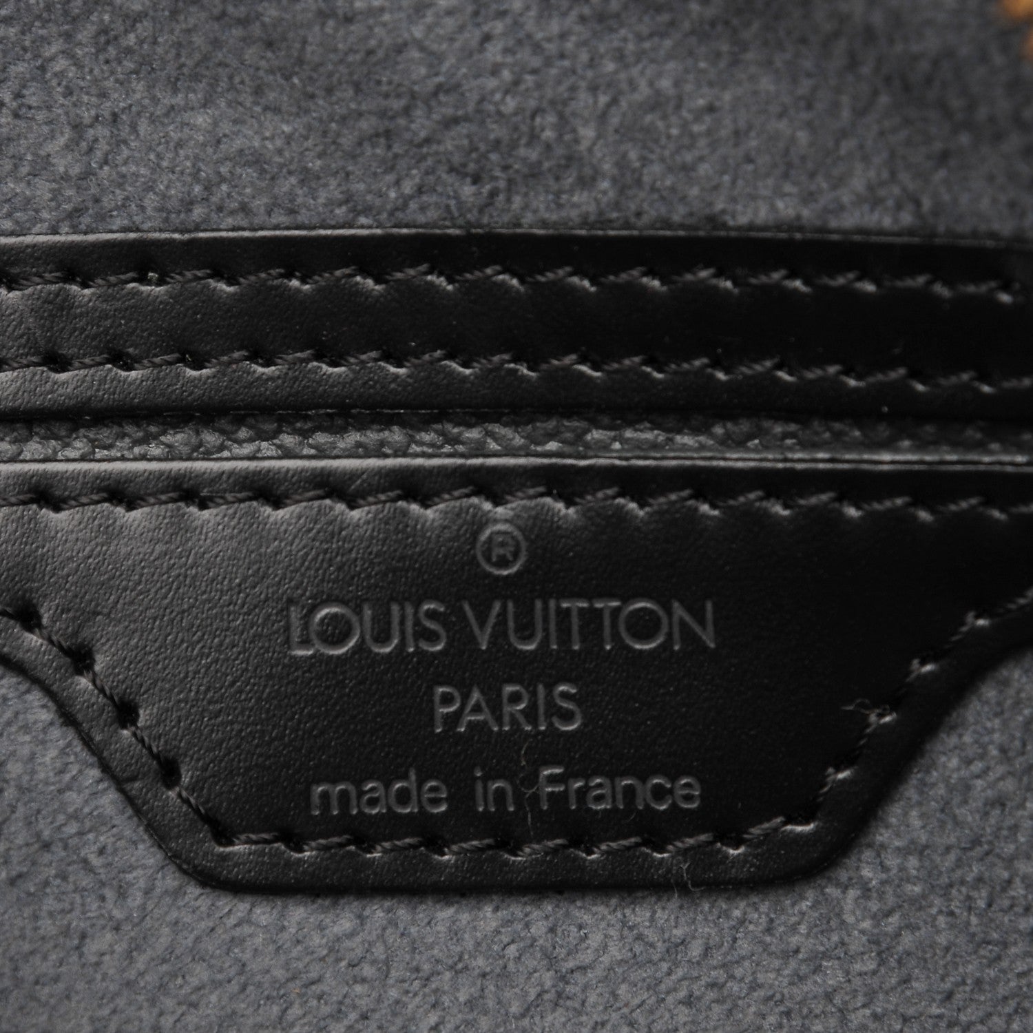 Louis Vuitton Epi Mabillon Backpack Black 6 of 6