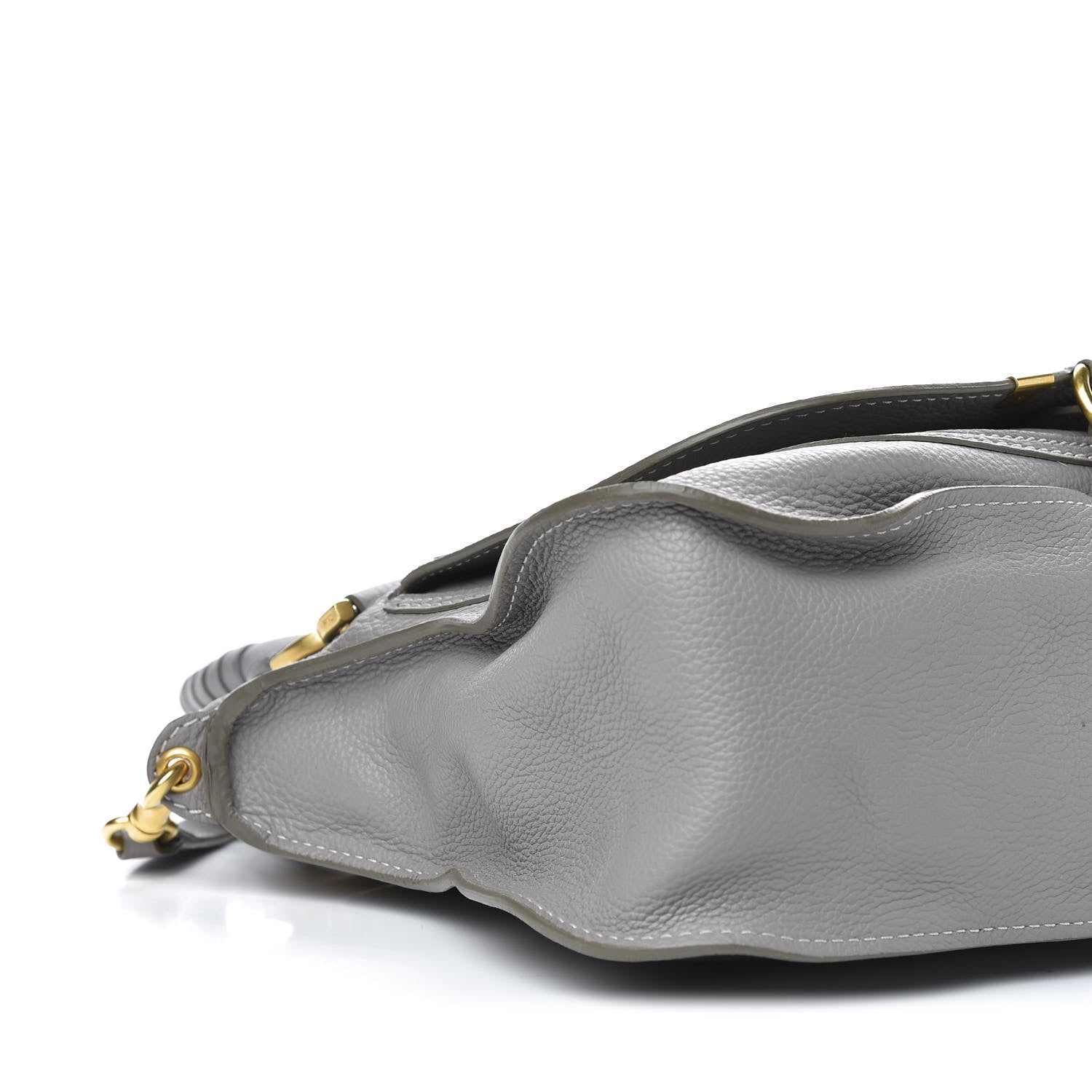 Chloe Calfskin Medium Marcie Satchel Cashmere Grey 7 of 10
