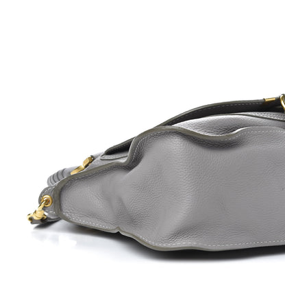 Chloe Calfskin Medium Marcie Satchel Cashmere Grey 7 of 10