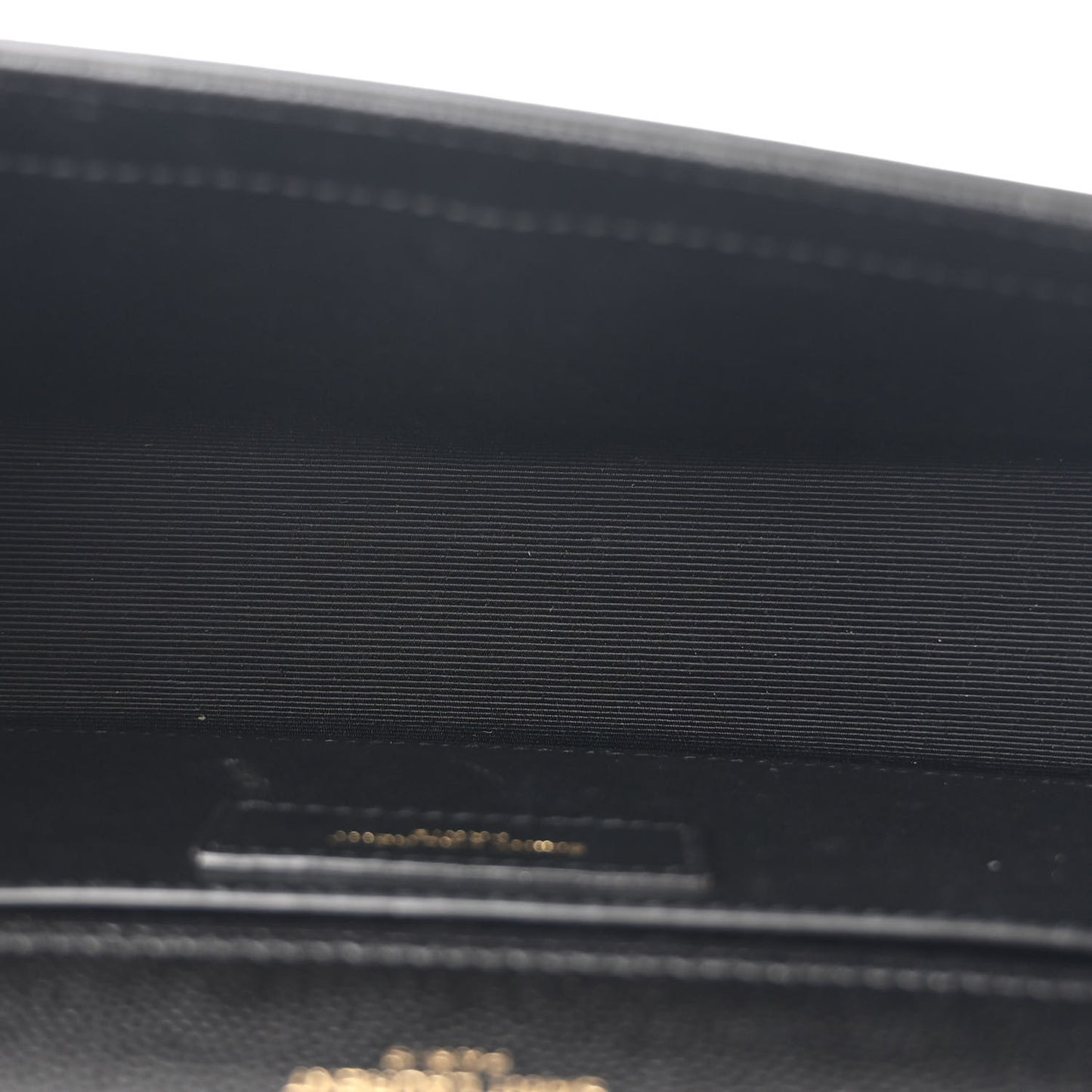 Grain De Poudre Medium Classic Monogram Kate Satchel Black