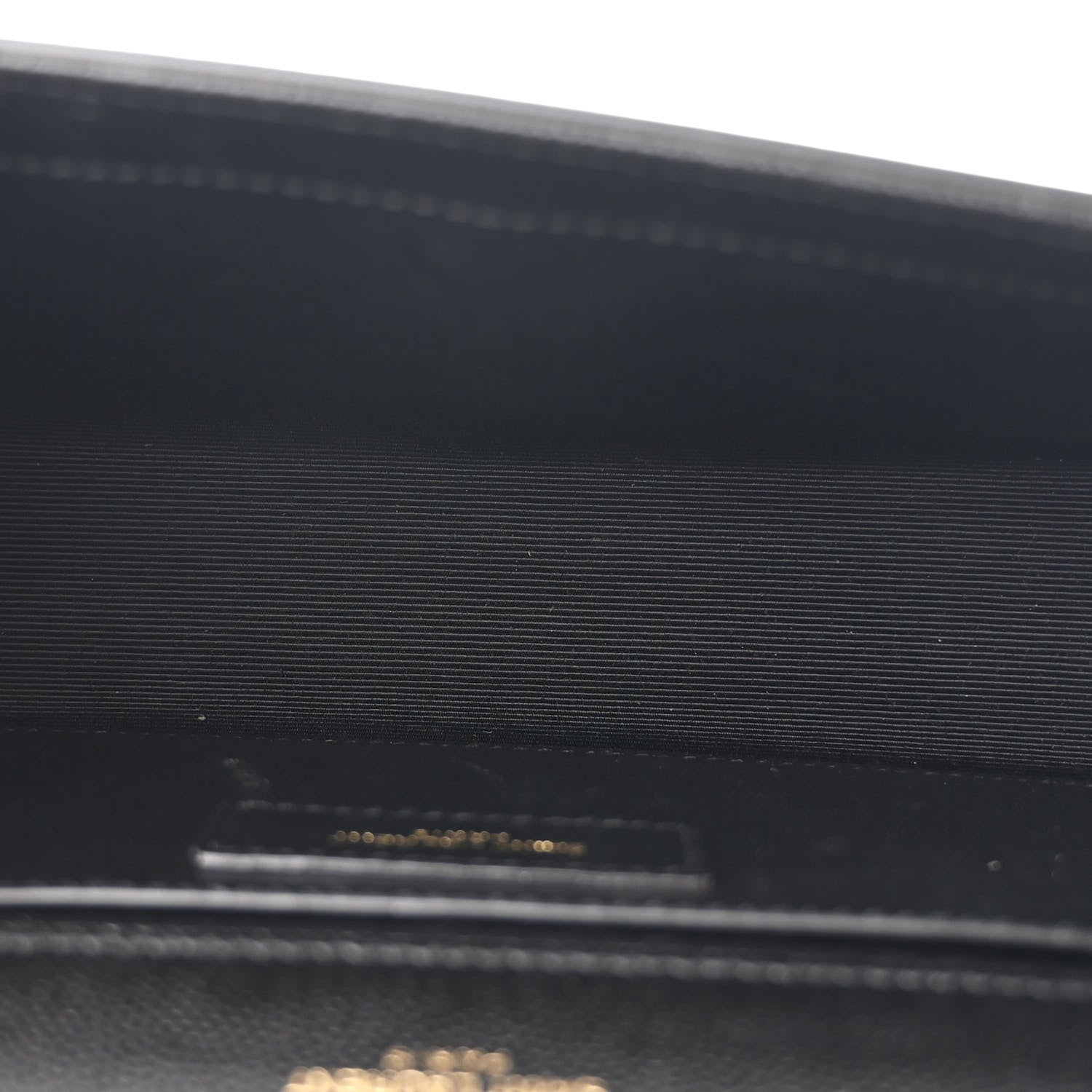 Saint Laurent Grain De Poudre Medium Classic Monogram Kate Satchel Black 5 of 10