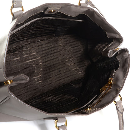 Prada Saffiano Lux Large Tote Argilla 5 of 11