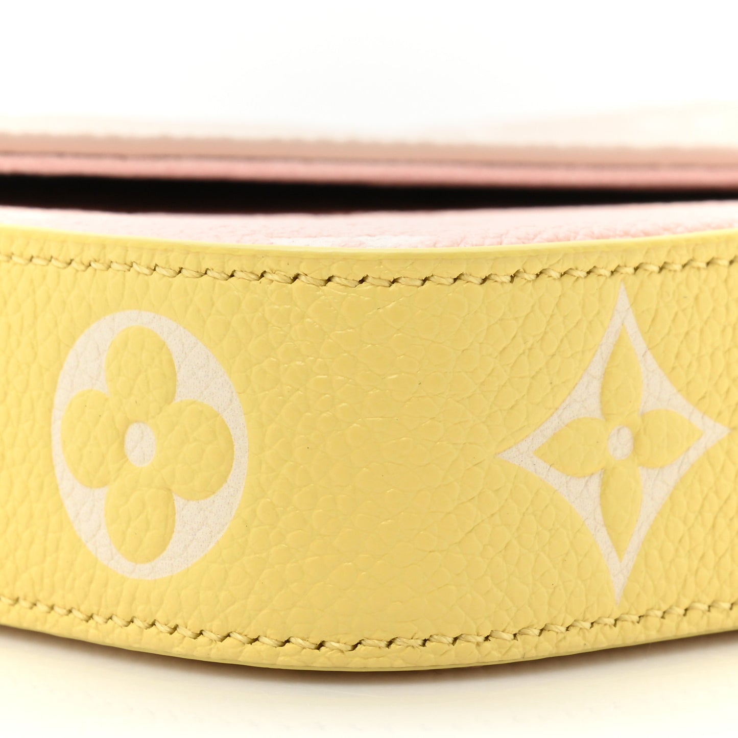 Empreinte Spring in the City Felicie Pochette Chain Wallet Pink Beige Yellow