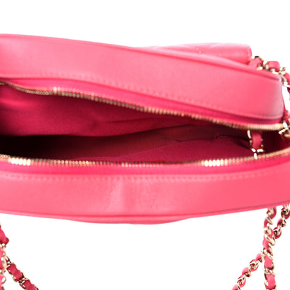 Chanel Caviar Quilted Small In & Out Camera Case Pink 4 of 9