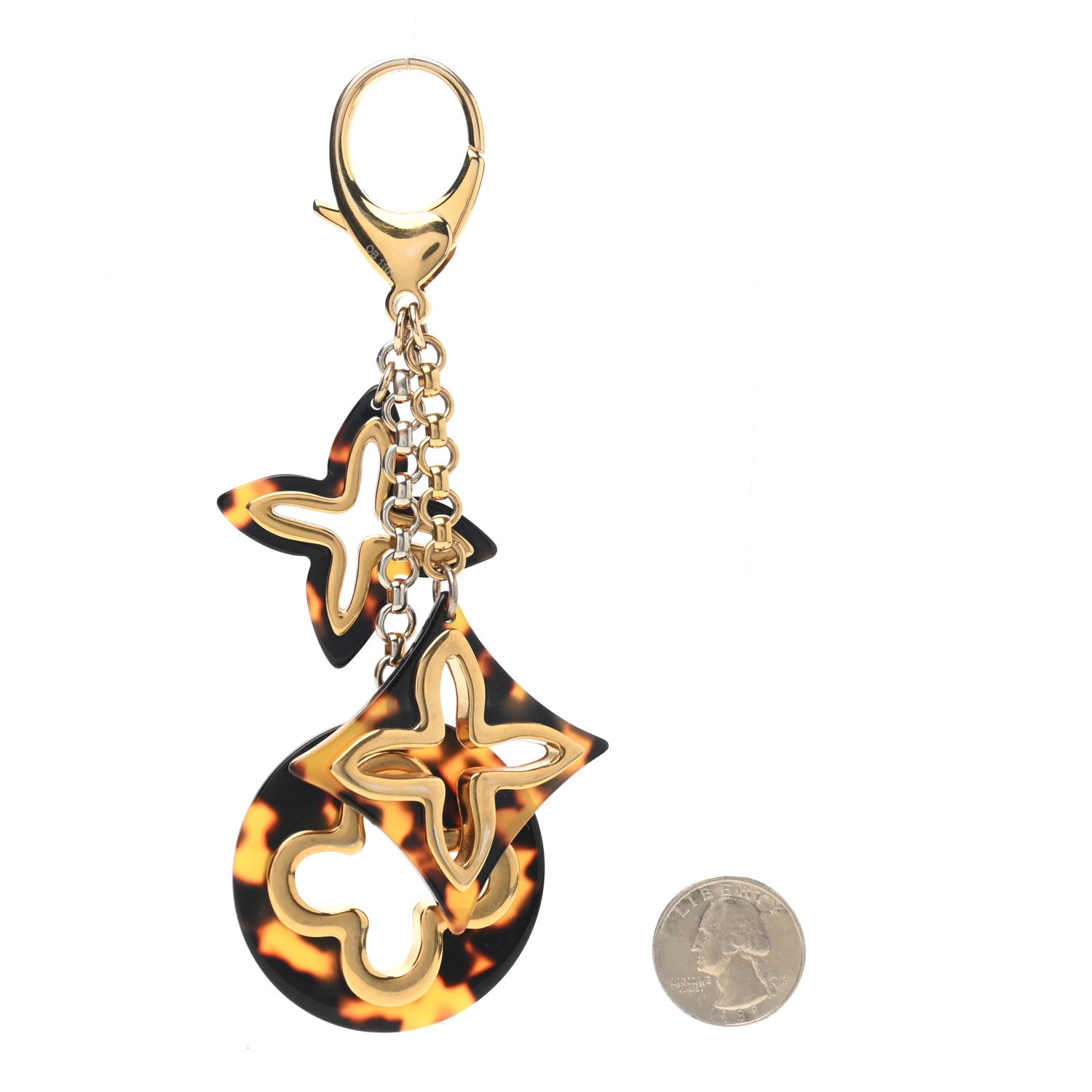 Louis Vuitton Insolence Bag Charm Ecaille 2 of 4