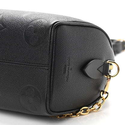 Louis Vuitton Empreinte Monogram Giant Speedy Bandouliere 20 Black 9 of 10