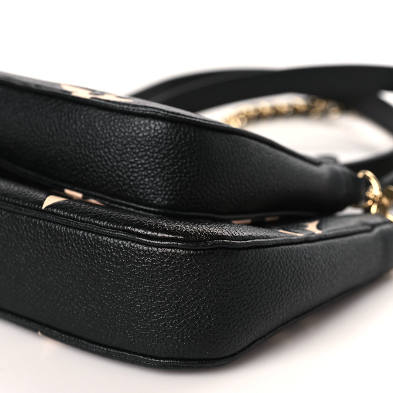Louis Vuitton Empreinte Monogram Giant Multi Pochette Accessories Black Beige 9 of 9