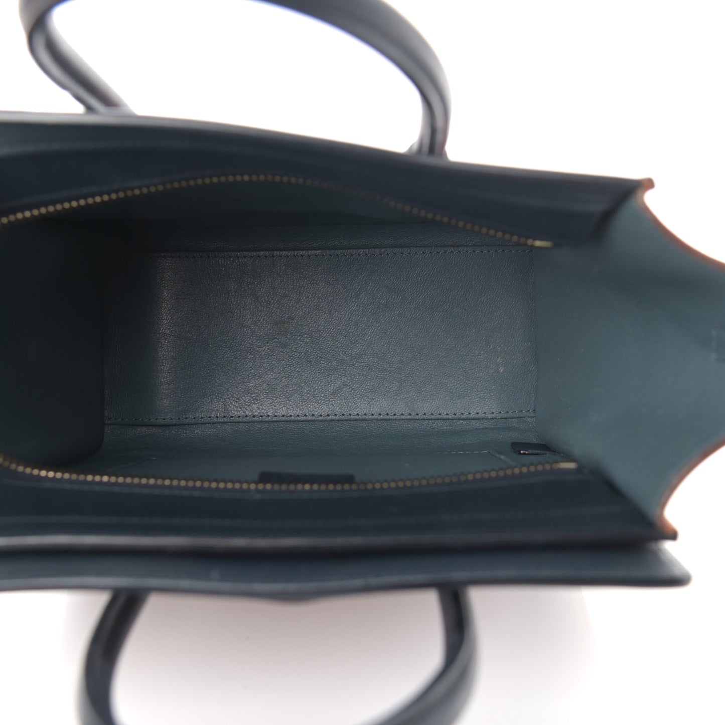 Smooth Calfskin Nano Tri-Color Luggage Brick