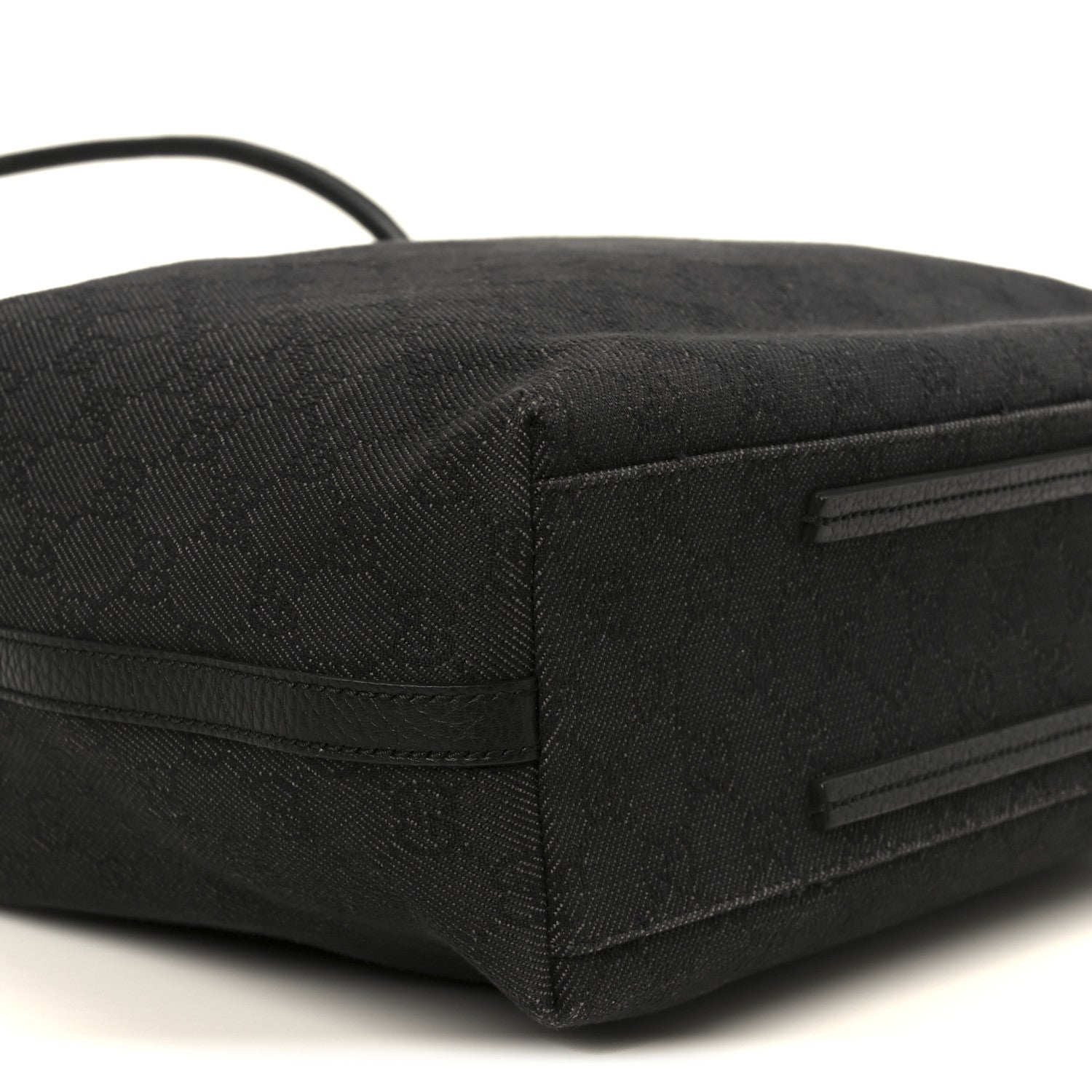 Gucci Canvas Monogram Gifford Shopping Tote Black 10 of 11