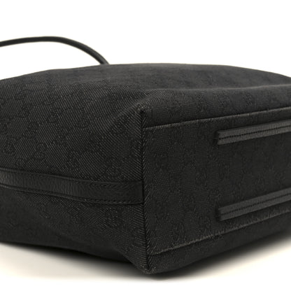Gucci Canvas Monogram Gifford Shopping Tote Black 10 of 11