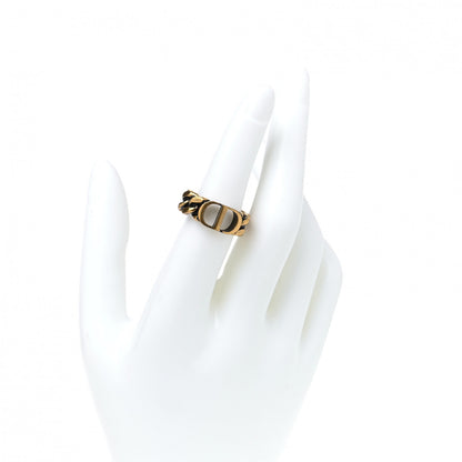 Christian Dior Metal Danseuse Etoile Chain Ring 6 Gold 2 of 4