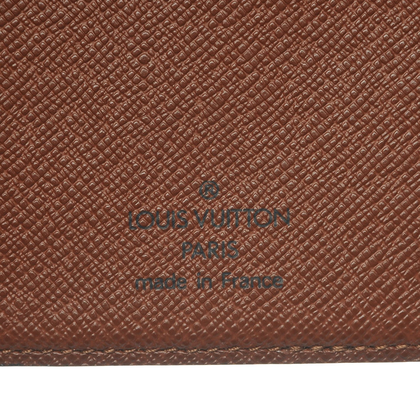 Monogram Porte-Cartes Credit Yen Checkbook Wallet