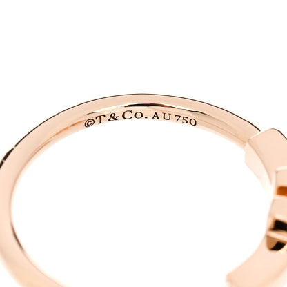 Tiffany 18K Rose Gold T Wire Ring 51 5.75 4 of 5