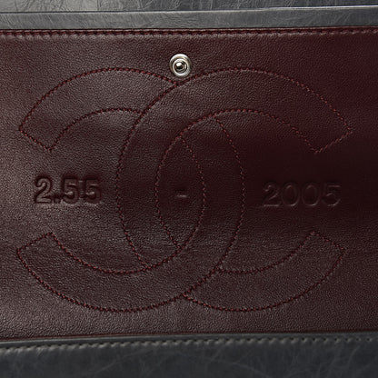 Chanel Aged Calfskin Quilted 50th Anniversary 2.55 Reissue 227 Flap Grey 8 of 13