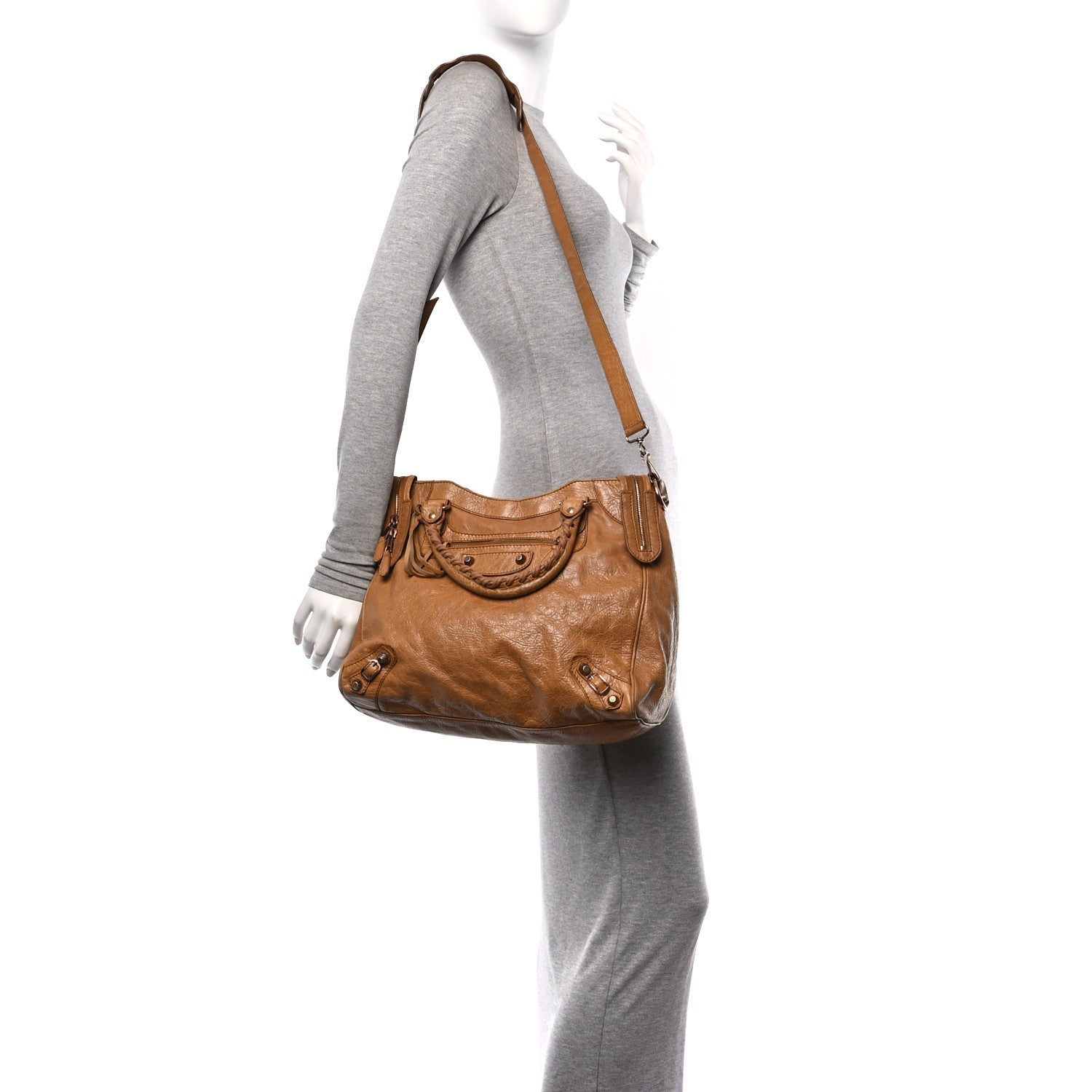 Balenciaga Agneau Giant 12 Rose Gold Hardware Velo Cumin 2 of 15