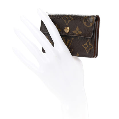 Louis Vuitton Monogram Porte-Monnaie Accordeon Wallet 2 of 8