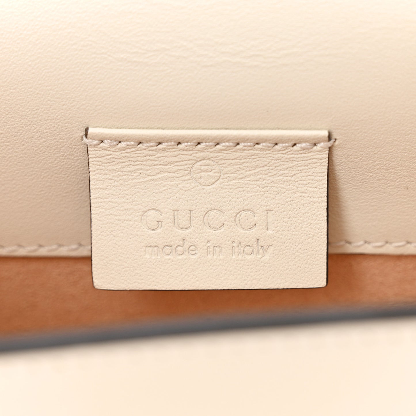 Calfskin Super Mini Sylvie Chain Shoulder Bag White