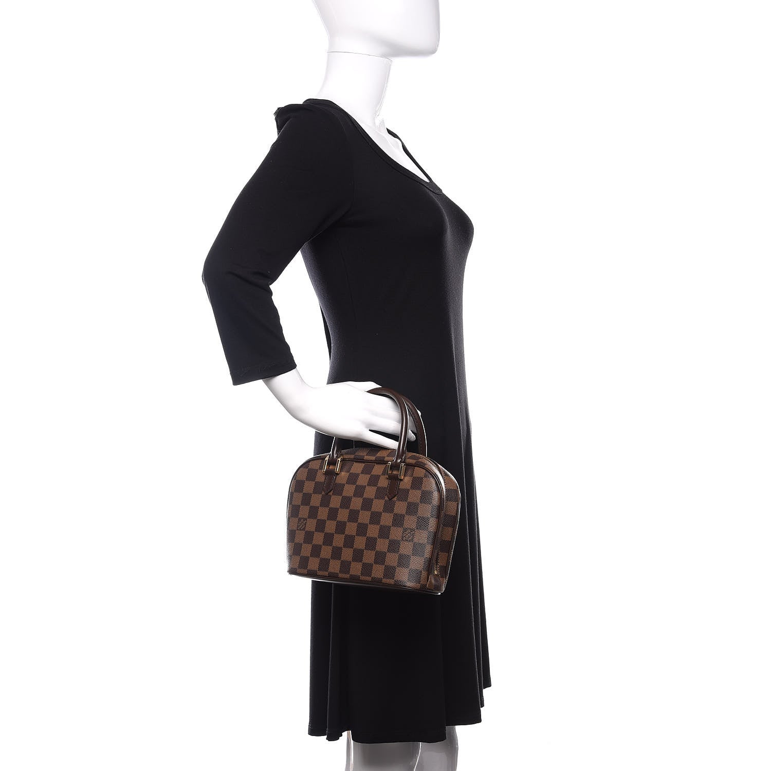 Louis Vuitton Damier Ebene Sarria Mini 2 of 12