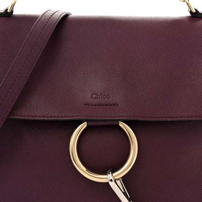 Chloe Calfskin Medium Faye Day Shoulder Bag Intense Violine 9 of 17