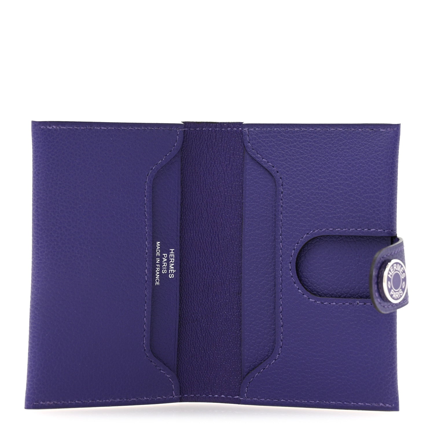 Hermes Evercolor RMS Card Holder Purple 5 of 8