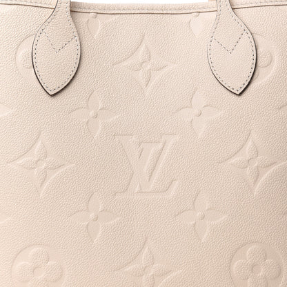 Louis Vuitton Empreinte Monogram Giant Neverfull MM Cream 10 of 10
