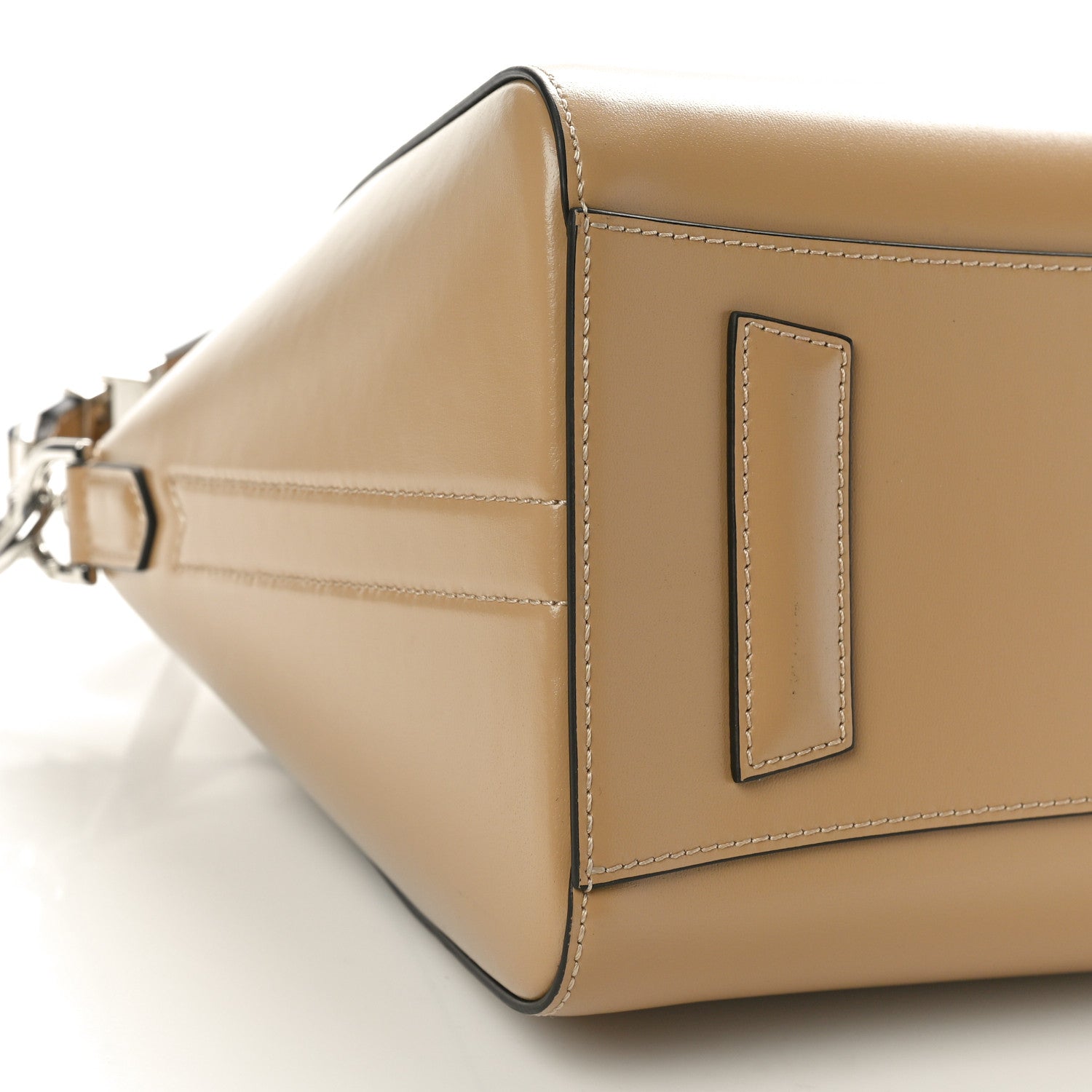 Givenchy Shiny Lord Calfskin Small Antigona Beige Cappuccino 8 of 10