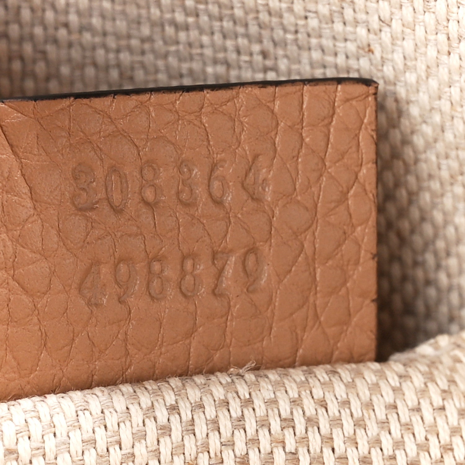 Gucci Pebbled Calfskin Small Soho Disco Bag Camelia 7 of 11