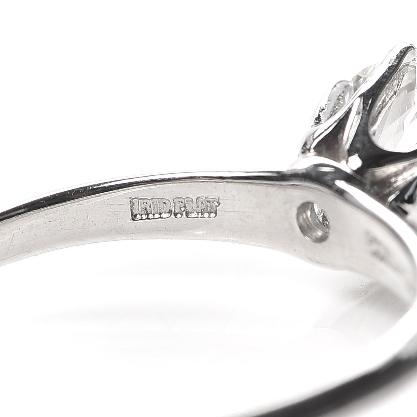 Platinum Diamond .90ct Solitaire Engagement Ring 51 5.75