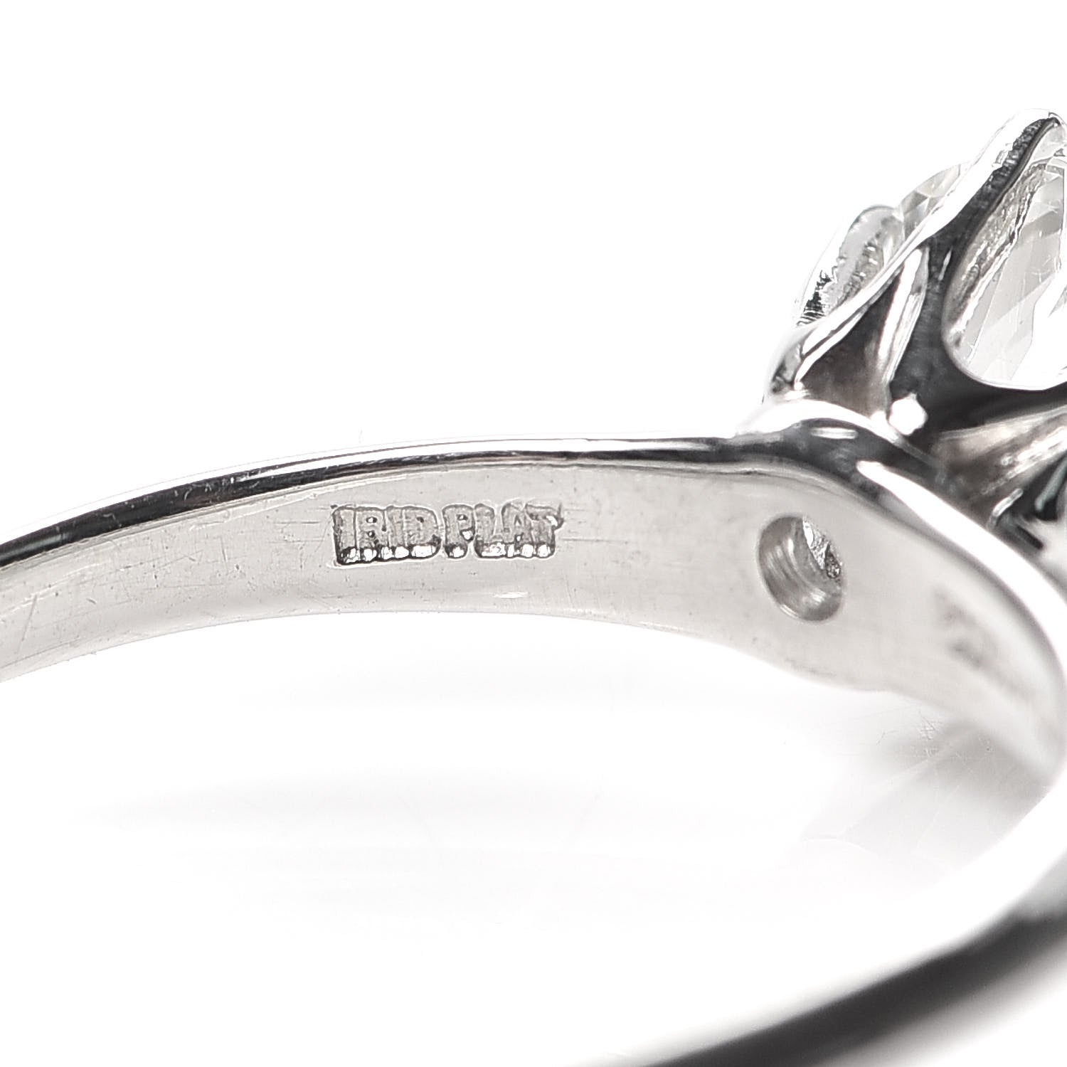 Tiffany Platinum Diamond .90ct Solitaire Engagement Ring 51 5.75 5 of 5