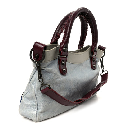 Balenciaga Agneau Classic Hardware Tri-Color First Ciel 3 of 11
