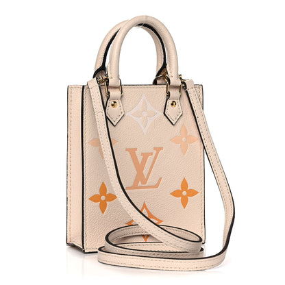 Louis Vuitton Empreinte Monogram Giant By The Pool Petit Sac Plat Cream Saffron 3 of 12