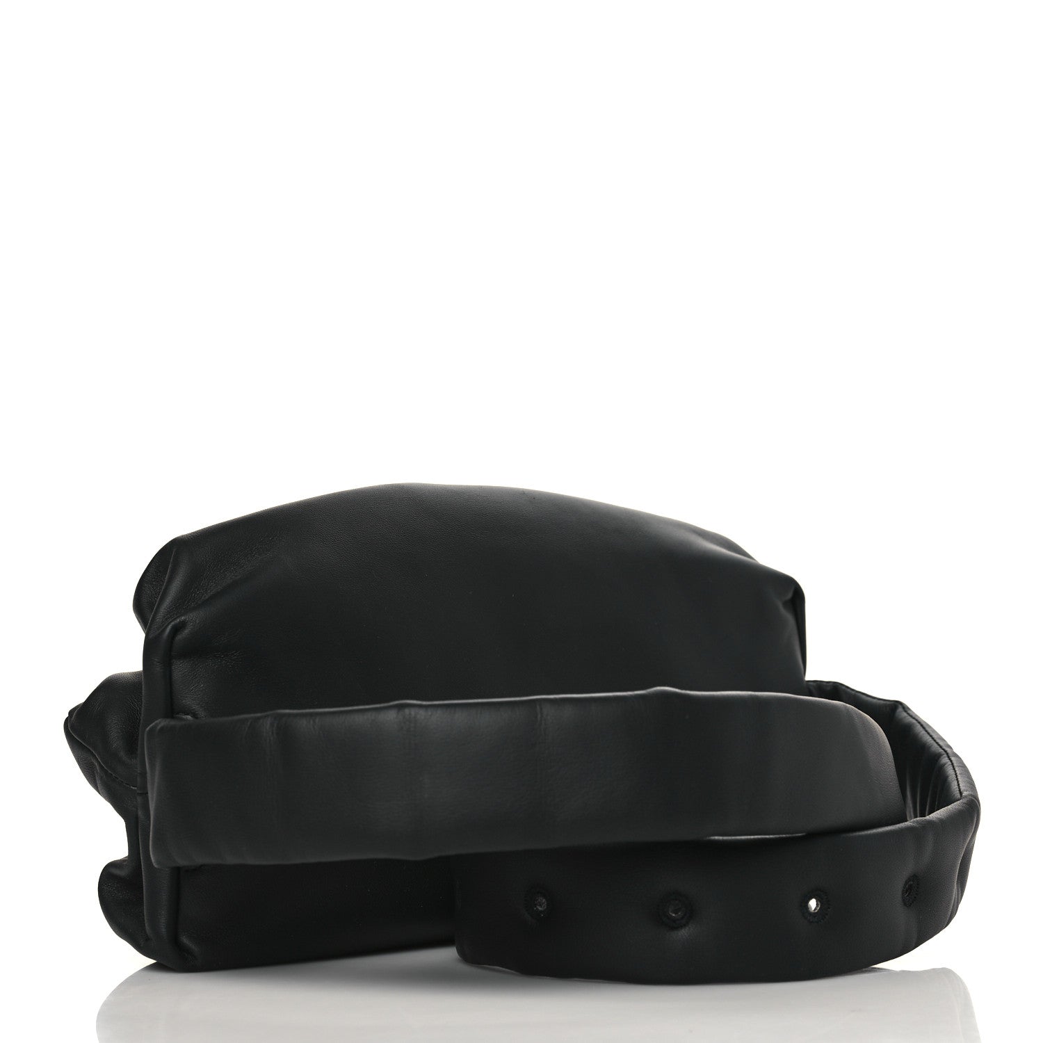Bottega Veneta Calfskin Belt Bag Black 3 of 8